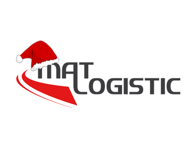 świąteczne logo Mat Logistic
